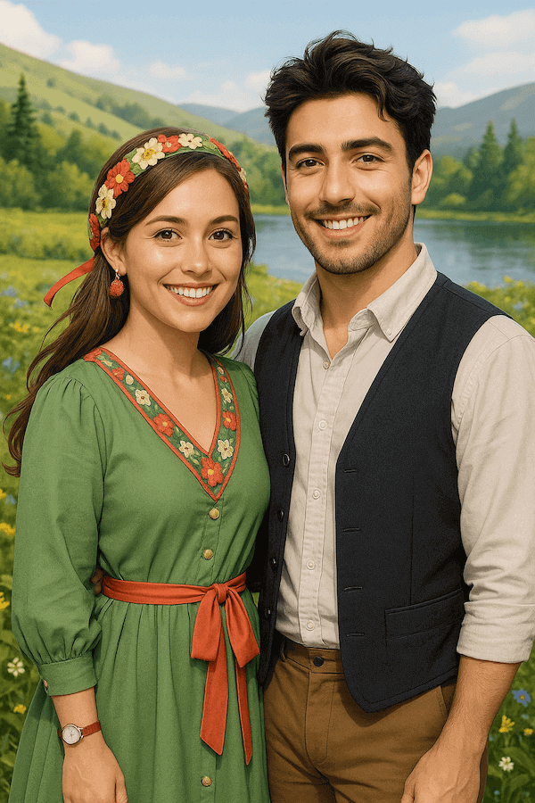 Original portrait photo