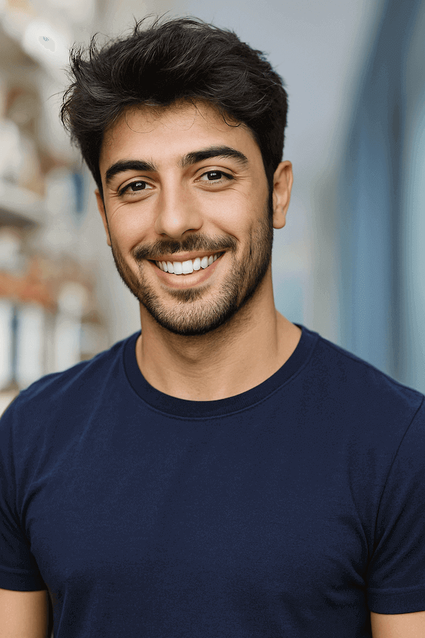 Subject with original background