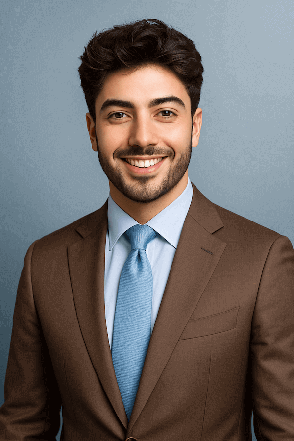 Subject with replaced background